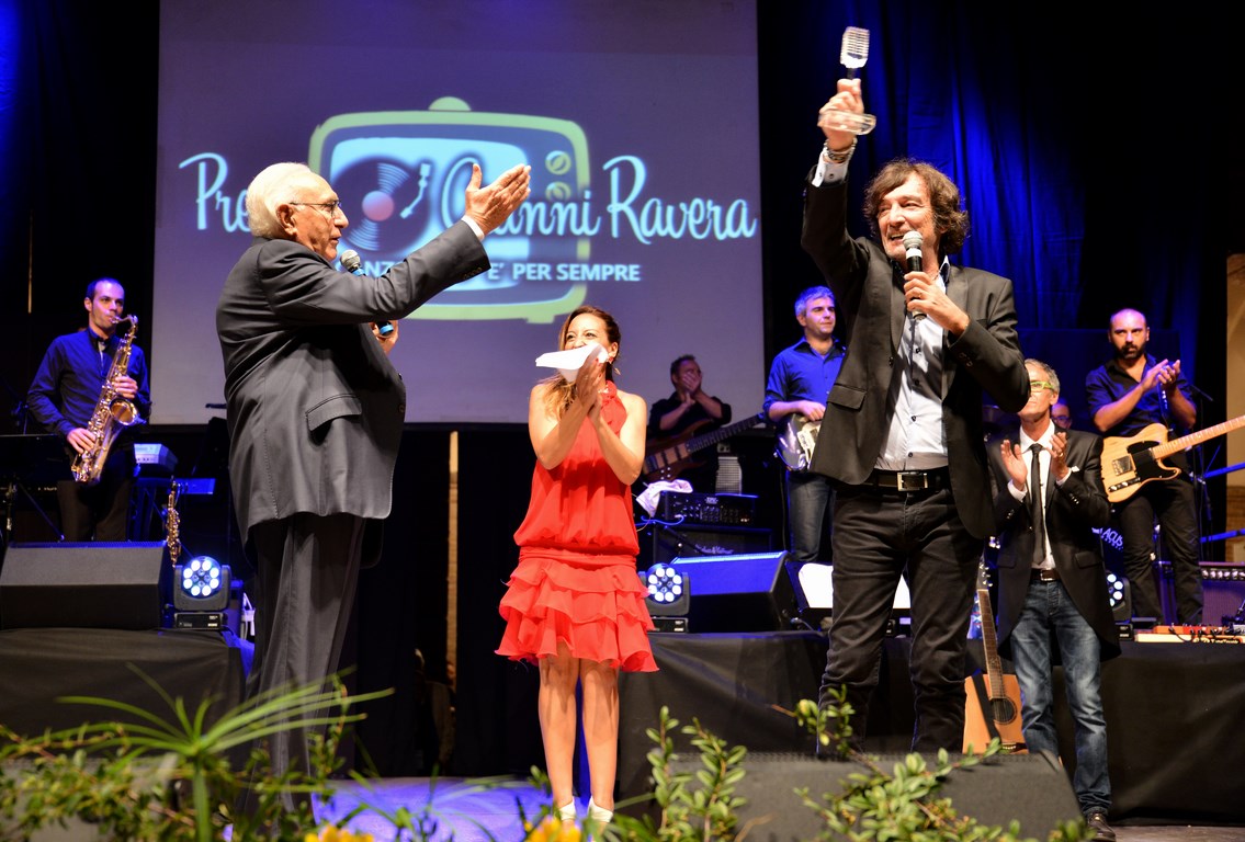 Premio Ravera - Pippo Baudo - Melissa Di Matteo e Claudio Cecchetto 