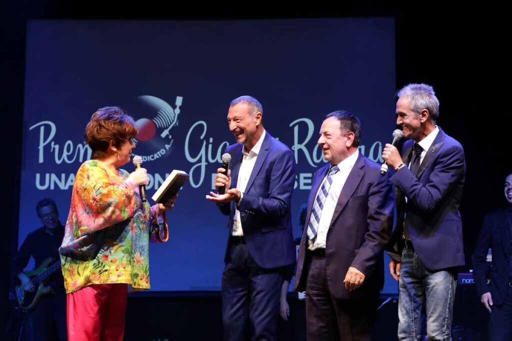 Premio Ravera - Orietta Berti - Amadeus - Pasquale Mammaro e Michele Pecora 