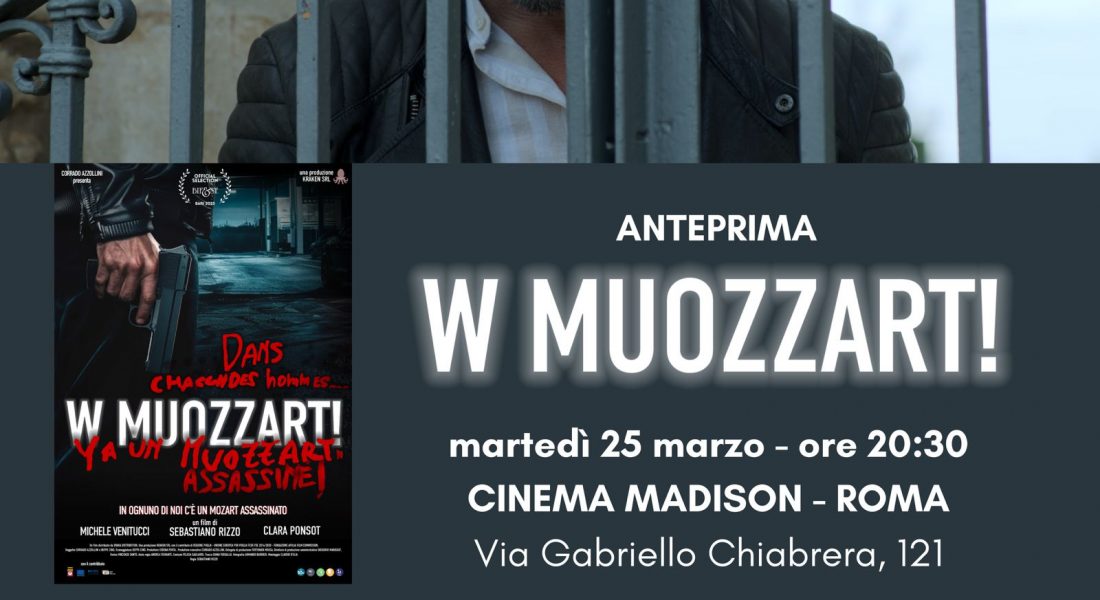 Corrado Azzollini  presenta W Muozzart! - Comunicato Stampa