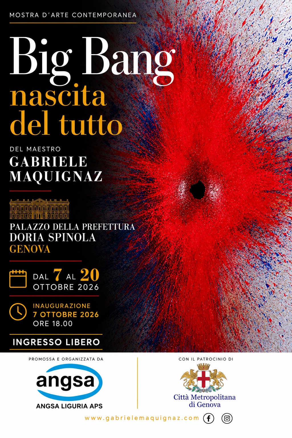 Gabriele Maquignaz: Big Bang - locandina 